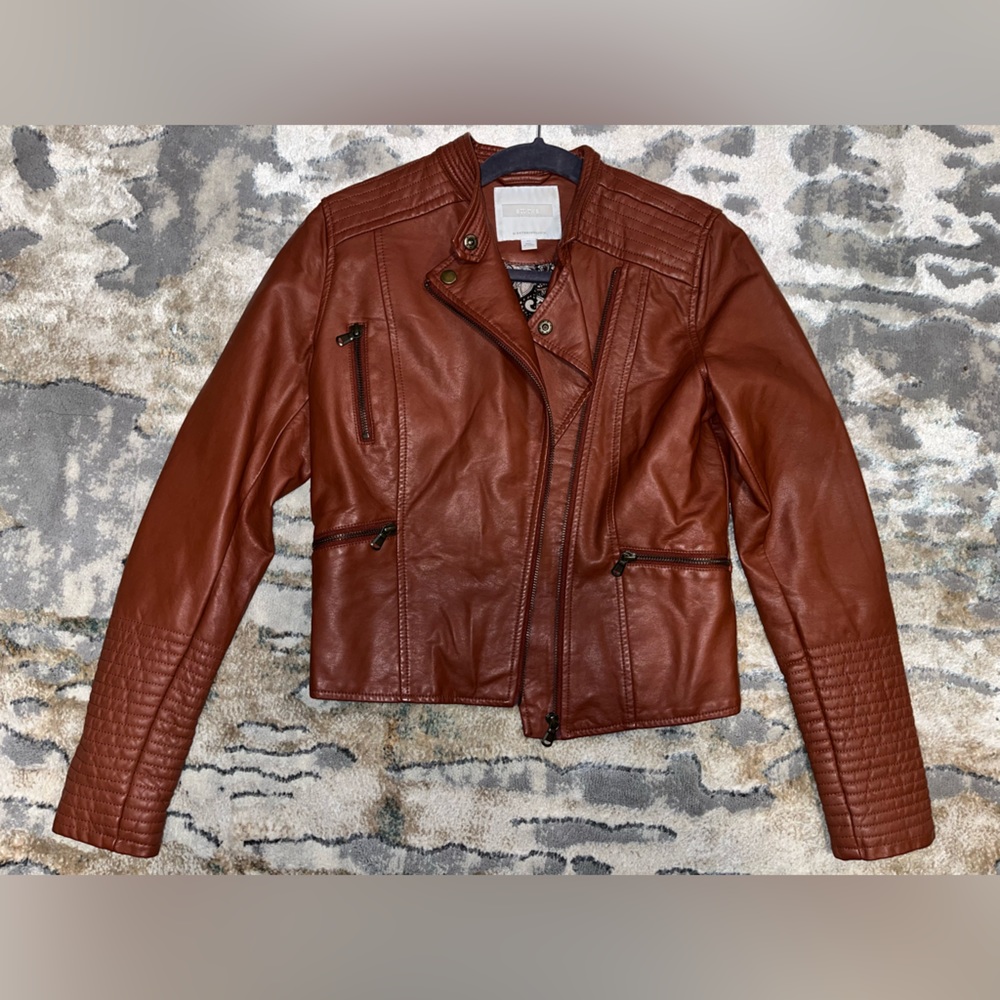 Anthropologie Leather Jacket